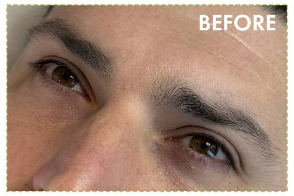 Male lash lift